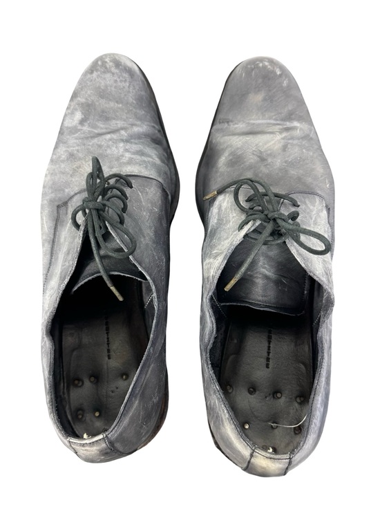 A Diciannoveventitre A1923 Derby Shoes SS6 Horse Leather Oiled (Grigio) Gray 45